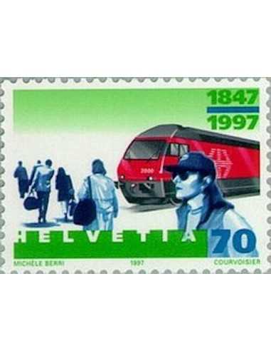 Timbre Poste Suisse N° 1529 Neuf ** philatelie foxtimbre