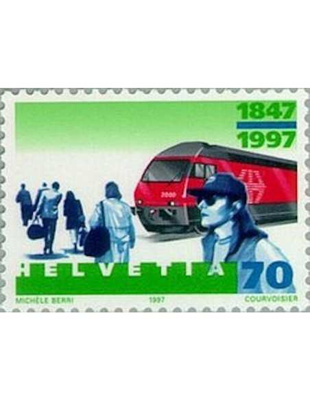 Timbre Poste Suisse N° 1529 Neuf ** philatelie foxtimbre