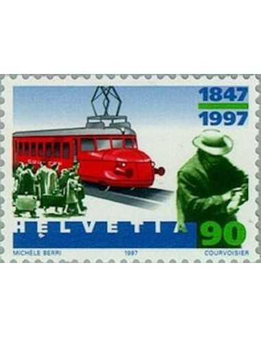 Timbre Poste Suisse N° 1530 Neuf ** philatelie foxtimbre