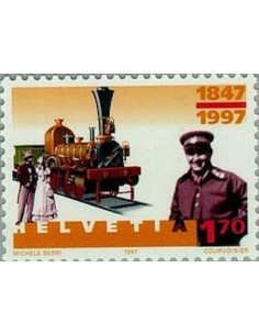 Timbre Poste Suisse N° 1532 Neuf ** philatelie foxtimbre