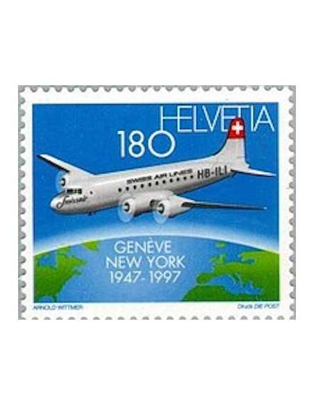 Timbre Poste Suisse N° 1537 Neuf ** philatelie foxtimbre