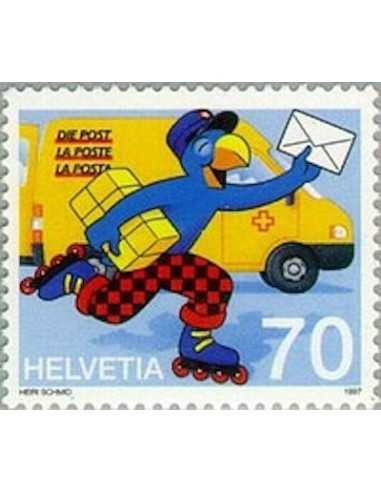 Timbre Poste Suisse N° 1538 Neuf ** philatelie foxtimbre