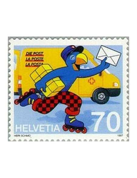 Timbre Poste Suisse N° 1538 Neuf ** philatelie foxtimbre