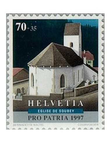 Timbre Poste Suisse N° 1539 Neuf ** philatelie foxtimbre