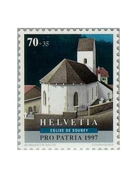 Timbre Poste Suisse N° 1539 Neuf ** philatelie foxtimbre