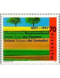 Timbre Poste Suisse N° 1544 Neuf ** philatelie foxtimbre