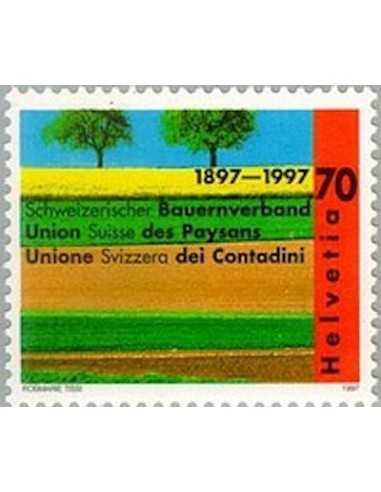 Timbre Poste Suisse N° 1544 Neuf ** philatelie foxtimbre