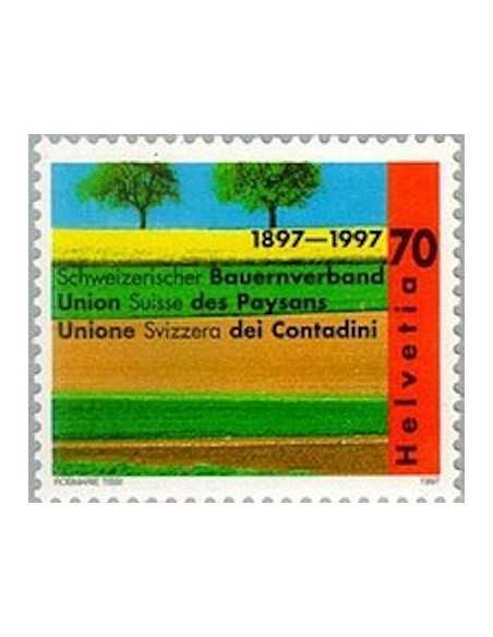 Timbre Poste Suisse N° 1544 Neuf ** philatelie foxtimbre