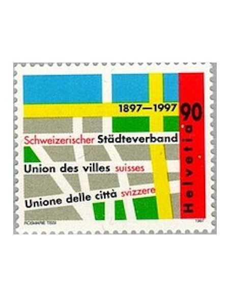 Timbre Poste Suisse N° 1545 Neuf ** philatelie foxtimbre