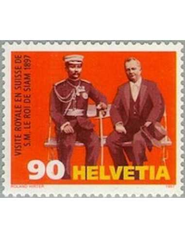 Timbre Poste Suisse N° 1546 Neuf ** philatelie foxtimbre