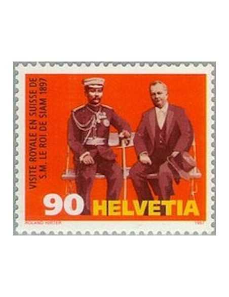 Timbre Poste Suisse N° 1546 Neuf ** philatelie foxtimbre