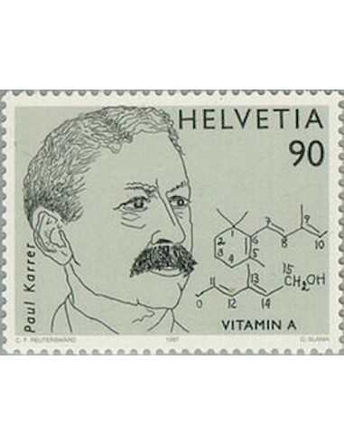 Timbre Poste Suisse N° 1555 Neuf ** philatelie foxtimbre