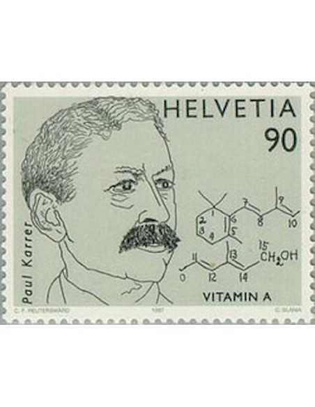 Timbre Poste Suisse N° 1555 Neuf ** philatelie foxtimbre