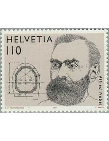 Timbre Poste Suisse N° 1556 Neuf ** philatelie foxtimbre