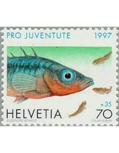 Timbre Poste Suisse N° 1558 Neuf ** philatelie foxtimbre