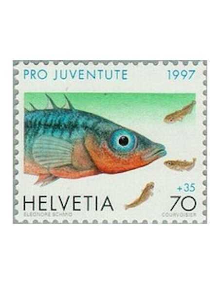 Timbre Poste Suisse N° 1558 Neuf ** philatelie foxtimbre