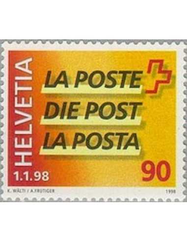 Timbre Poste Suisse N° 1561 Neuf ** philatelie foxtimbre