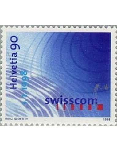 Timbre Poste Suisse N° 1562 Neuf ** philatelie foxtimbre