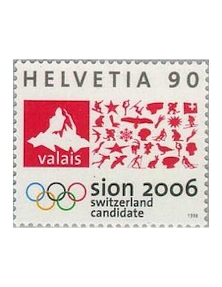 Timbre Poste Suisse N° 1567 Neuf ** philatelie foxtimbre