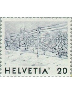 Timbre Poste Suisse N° 1569 Neuf ** philatelie foxtimbre