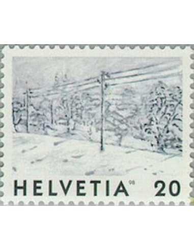 Timbre Poste Suisse N° 1569 Neuf ** philatelie foxtimbre