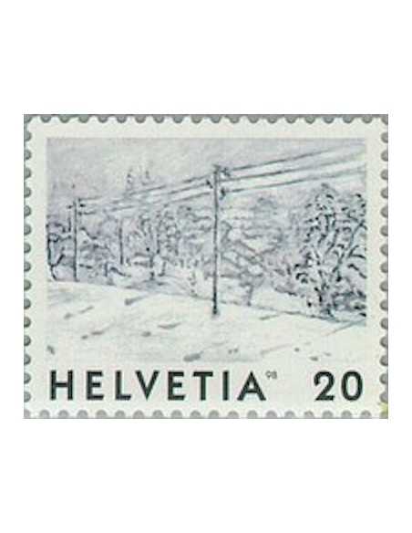 Timbre Poste Suisse N° 1569 Neuf ** philatelie foxtimbre