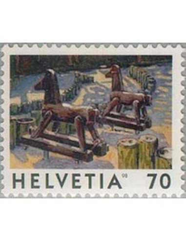 Timbre Poste Suisse N° 1571 Neuf ** philatelie foxtimbre