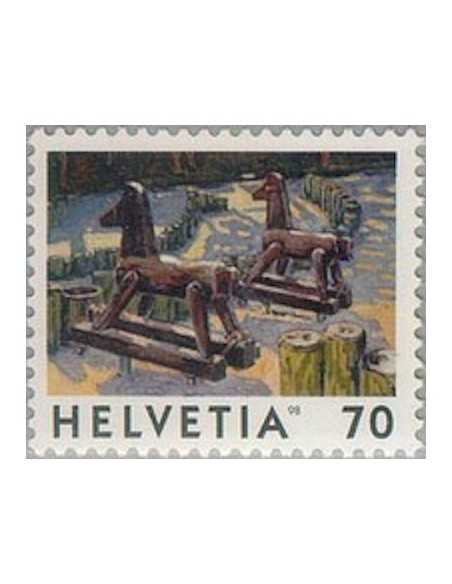 Timbre Poste Suisse N° 1571 Neuf ** philatelie foxtimbre