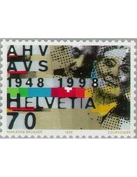 Timbre Poste Suisse N° 1574 Neuf ** philatelie foxtimbre