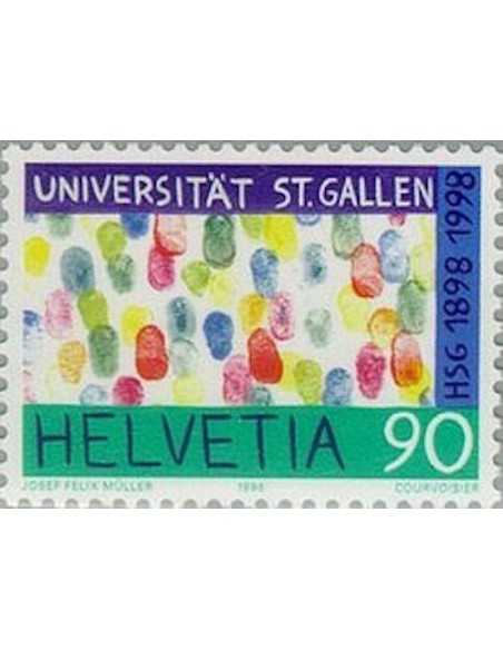 Timbre Poste Suisse N° 1576 Neuf ** philatelie foxtimbre