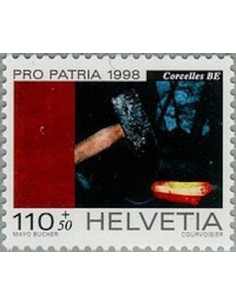 Timbre Poste Suisse N° 1581 Neuf ** philatelie foxtimbre