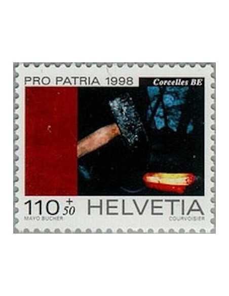 Timbre Poste Suisse N° 1581 Neuf ** philatelie foxtimbre