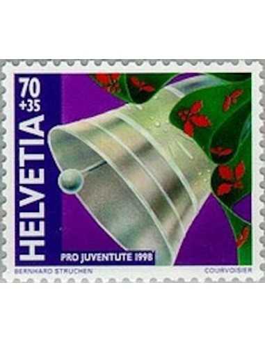 Timbre Poste Suisse N° 1593 Neuf ** philatelie foxtimbre