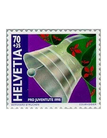 Timbre Poste Suisse N° 1593 Neuf ** philatelie foxtimbre