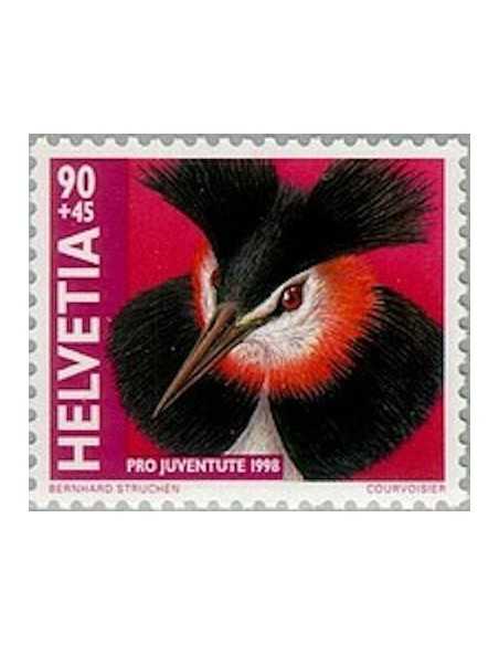 Timbre Poste Suisse N° 1595 Neuf ** philatelie foxtimbre