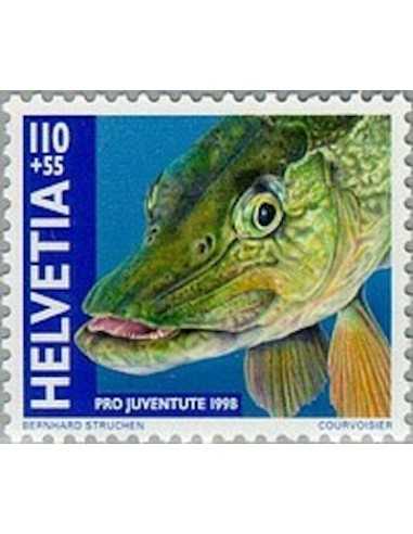 Timbre Poste Suisse N° 1596 Neuf ** philatelie foxtimbre