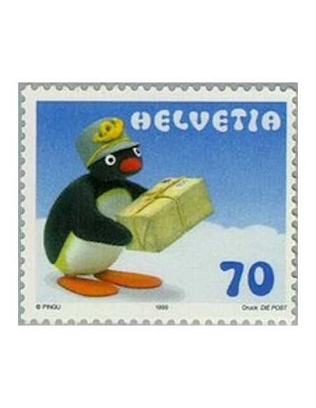 Timbre Poste Suisse N° 1601 Neuf ** philatelie foxtimbre