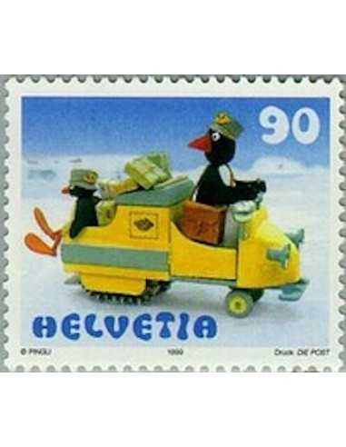 Timbre Poste Suisse N° 1602 Neuf ** philatelie foxtimbre