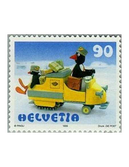 Timbre Poste Suisse N° 1602 Neuf ** philatelie foxtimbre