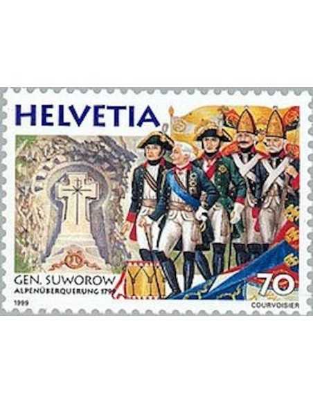 Timbre Poste Suisse N° 1627 Neuf ** philatelie foxtimbre