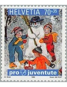 Timbre Poste Suisse N° 1629 Neuf ** philatelie foxtimbre