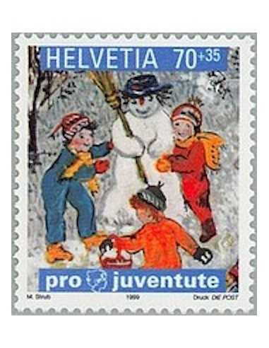 Timbre Poste Suisse N° 1629 Neuf ** philatelie foxtimbre