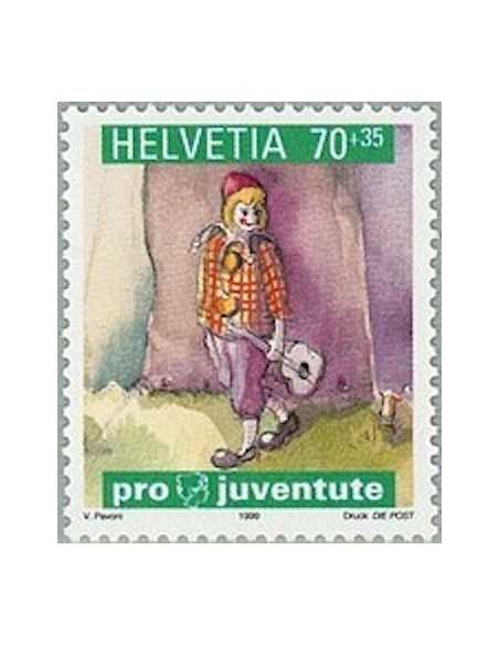 Timbre Poste Suisse N° 1630 Neuf ** philatelie foxtimbre