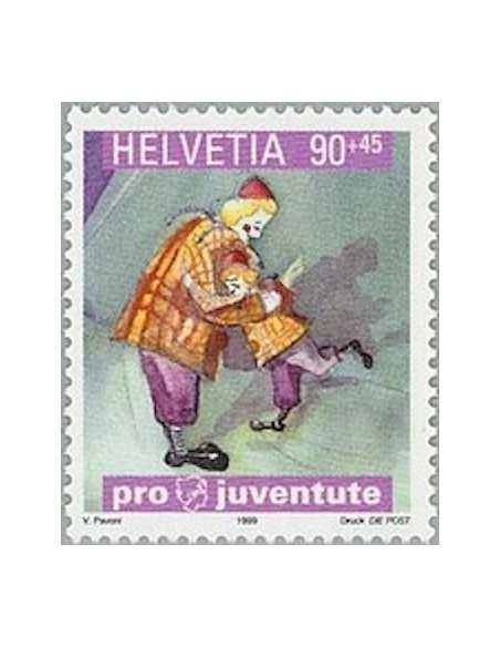 Timbre Poste Suisse N° 1631 Neuf ** philatelie foxtimbre