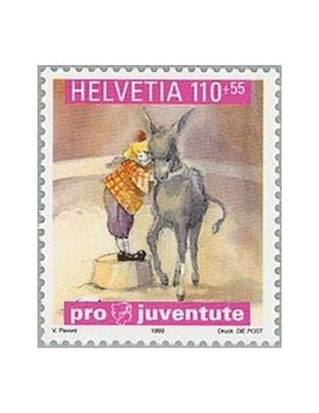 Timbre Poste Suisse N° 1632 Neuf ** philatelie foxtimbre