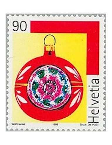 Timbre Poste Suisse N° 1633 Neuf ** philatelie foxtimbre