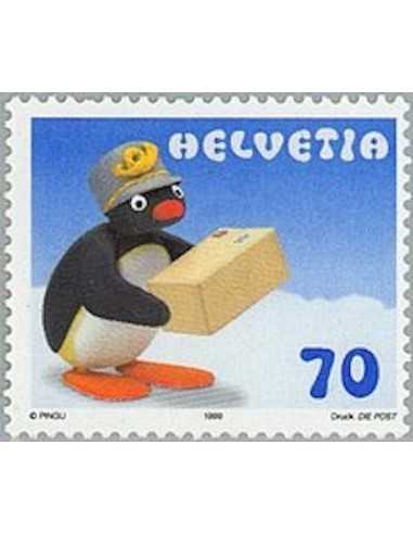 Timbre Poste Suisse N° 1635 Neuf ** philatelie foxtimbre