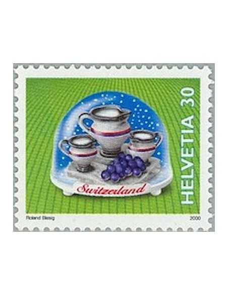 Timbre Poste Suisse N° 1649 Neuf ** philatelie foxtimbre