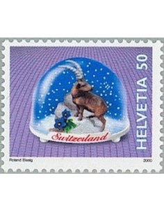 Timbre Poste Suisse N° 1650 Neuf ** philatelie foxtimbre