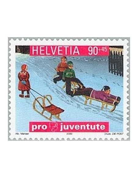 Timbre Poste Suisse N° 1666 Neuf ** philatelie foxtimbre